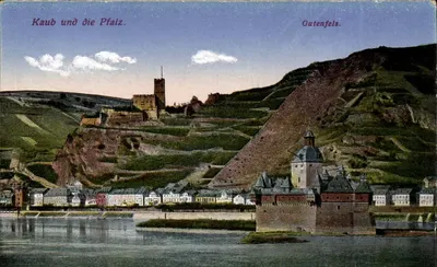 Kaub e a Pfalz — Gutenfels — 21788