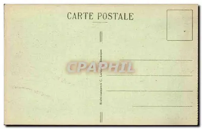 Fronteira Franco-Suíça — Bassins do DOUBS — Editor C. Lardon, n° 881 — Verso