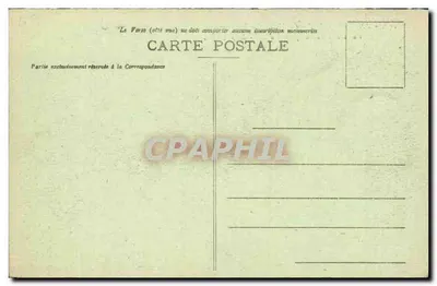 Angers - Jardin du Mail - La Fontaine - Widok w kierunku Avenue Jeanne-d'Arc - L. V., fot. — Rewers