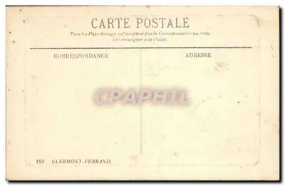 Clermont-Ferrand — Katedra — L.L. — Rewers