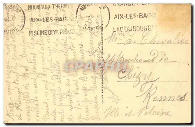 Jezioro Annecy — Widok ogólny — Cap 65 — Veyrier, Chavoires — Rewers