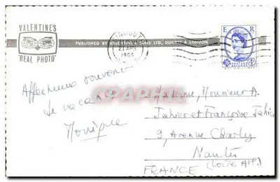 Sidmouth — widok panoramiczny — Valentine's Real Photo, n° L.9849 — Rewers