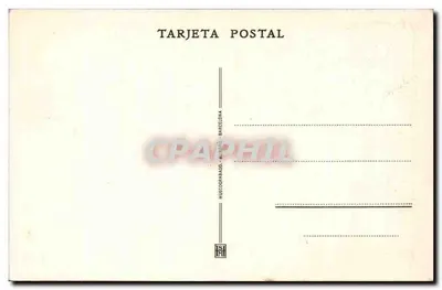 Tarragona - Kerk: Kapittel van het Klooster — uitgever Hucobravo, Barcelona, n°17 — Achterkant