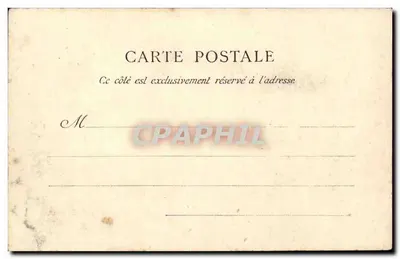 Dreux — Lareira Renascentista do antigo Hotel de Ville — La C. R.A. - Imprimeur — Verso
