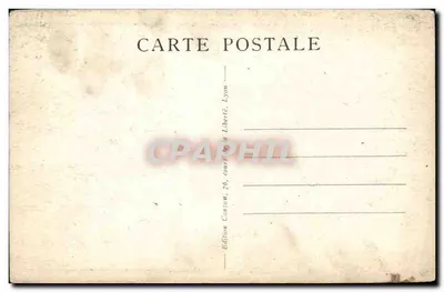 LYON — Ponte da Guillotière e Hôtel-Dieu — Verso