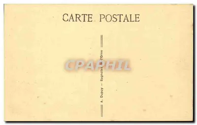 Bagnoles-de-l'Orne — Hotel dos Termas — A. Dupuy — Verso