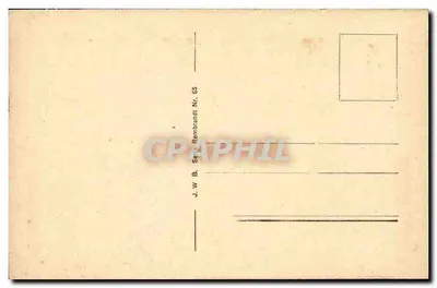 Berlim — Bismarckdenkmal e Siegessäule — J.W. Rembrandt, série B, n° 65 — Verso