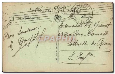 Paryż — Most Alexandre III — LL. — nr 724 — Rewers