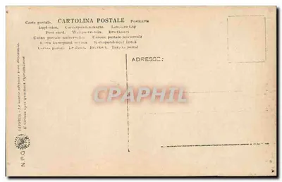 Wenus Capitolijska — statua w Narodowym Muzeum w Neapolu — wydawca N.P.C. n° 104 — Rewers