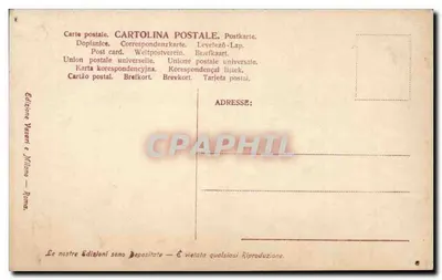 Vênus de Prasine — estátua romana — Edição Yassari & Milano - Roma, n° 1174 — Verso