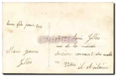 Bambina con grembiule — Buon compleanno — editore sconosciuto, n. 1081 — Verso