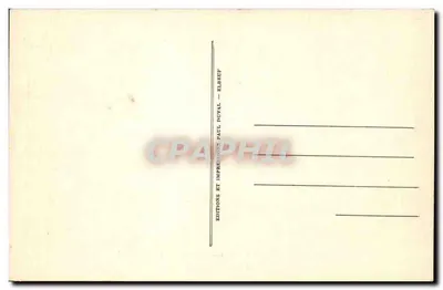 Marinha — Lavau — Edição do Museu da Auberge Ganne em Barbizon — Verso