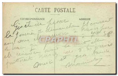 METZ - Cascades des Nouvelles Promenades — F. Conrard, Metz, n°27 — Rewers