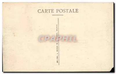 Paryż — Pałac Sądowy - Kwatera Strażnika — wydawca A. Thiriat & Thiriat, Toulouse — Rewers