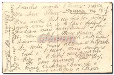 Lourdes - Panna Maria w jaskini — wydawca anonimowy, nr 840 — Rewers