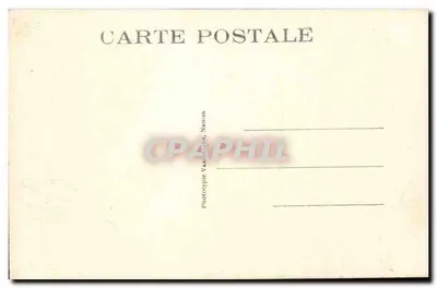 Ramskapelle (Belgia) — Kościół i Cmentarz profanowane przez Niemców — Phototype Vasaczi, Namur — Rewers