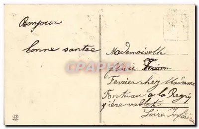 Biarritz — Wejście do Starego Portu — Fototypia Labouche bracia, Toulouse, seria C. 49 — Rewers