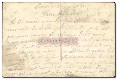 Irmã enfermeira — guerra — Pássaro 3005 — Verso