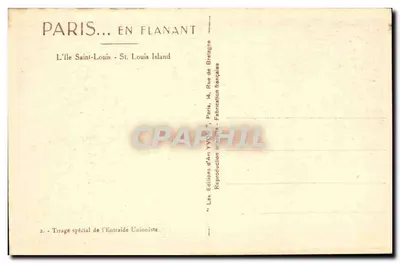 Notre-Dame de Paris — widok z wyspy Saint-Louis — Yvon — Rewers
