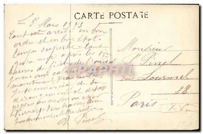 Carcassonne (La Cité) — Difese esterne del Castello — editore non visibile — Verso