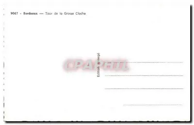 Bordeaux — Torre de la Gran Campana — n°9067 — Reverso