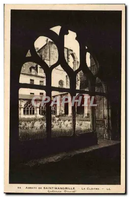 Abadia de Saint-Wandrille — O Claustro — Galeria Oeste — LL n°54