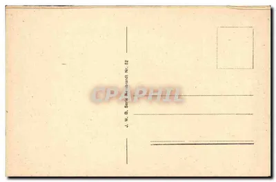 Berlim - Sieges-Allee — estátua de um soldado — J. W. B. Kenbrandt, série B, n° 52 — Verso