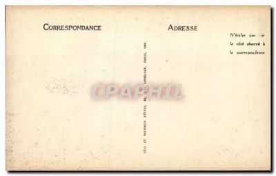 Beauvais — Katedra, ND — Wydawca: Letellier, Paryż, n° 320 — Rewers