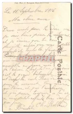 Beauvais — O Instituto Agrícola — Imp. Fot. C. Jeangete, Paris-Sannois, n°34 — Verso
