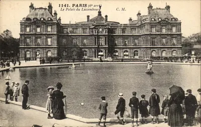 O Palácio do Luxembourg — Paris (6º distrito) — C.M. n°1141