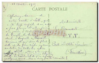 Lille — Katedra św. Michała — Wydawca Święty Filip, nr 40 — Rewers