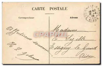 Moulineaux - Castelo de Robert le Diable — C.V. 754, editor Postes — Verso