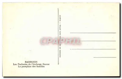 Un enfant en perspective — Motif de 1876 — Éditions Paul Duval, Barbizon — Verso