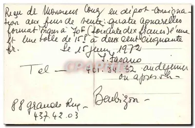 Wznoszenie — Wydawnictwo Muzeum Auberge Ganne w Barbizon — Rewers