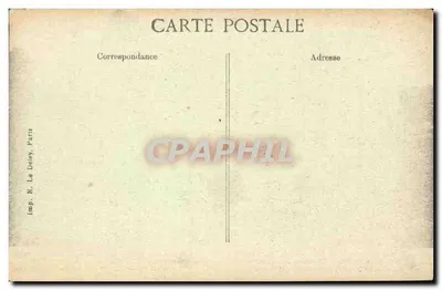 Igreja do vilarejo de HERBECOURT — Ruínas após a ofensiva francesa — Editor Visé, Paris, n° 1408 — Verso