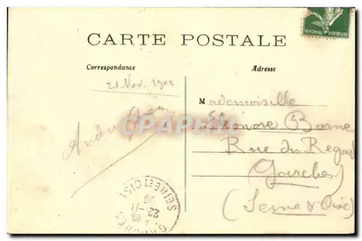 PARIS — Panorama da Cité — C.M. n°147 — Verso