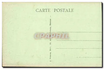 Calvário de Pontchâteau (VIa Estação) — Uma mulher devota limpa o rosto de Jesus — J. Nozais, Nantes — Verso