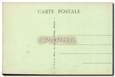 Calvaire de Pontchâteau (1ère Station) — Jesus é condenado à morte — Editor J. Nozais, Nantes — Verso