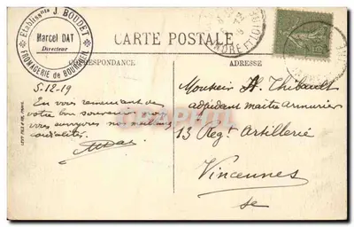 Saumur — Szkoła Praktyczna Kawalerii — Carrière — Skok przez Mur w Breil. — Rewers