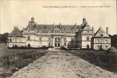 Saint-Georges-sur-Loire — Castelo de Serrant (Lado Norte)
