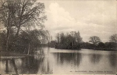 St-Georges - Lago do Castelo de Serrant — Coleção G, n°101