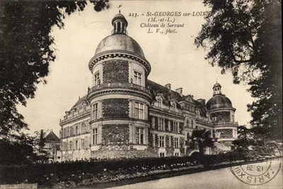 St-Georges-sur-Loire — Castelo de Serrant — L. V., fotografia