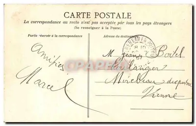 Anjou — Lenço das margens do rio Loire — Héliotypie Lugas e Cie, Nantes — Verso