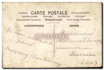 Niña — Gage d'Amitié — editor desconocido, n° 335 — Reverso