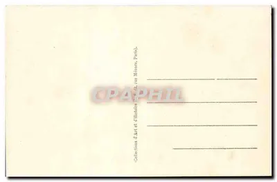 Arrestação da família real em Varennes — História da Revolução — editor: Collections d'Art et d'Histoire, Paris — Verso