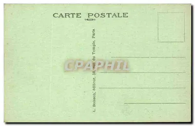 पेरिस - मॉंटमार्ट्र के पुराने मूलिन लगभग 1850 — पीछे, प्लेन मॉंसेओ — (बीबीएल के एक छाप के अनुसार) — संख्या 080 — पीछे