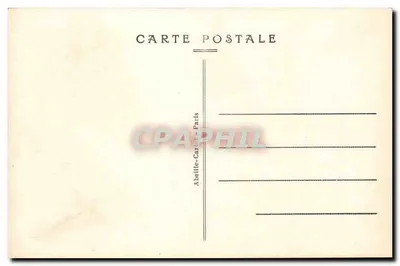 Neuilly - O Castelo Real habitado pelo Rei Cidadão Luís-Philippe (1830-1840) — A.C. 14 — editor Abeille-Cartes, Paris — Verso