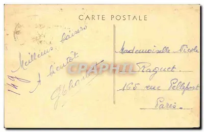 Le Blanc (Indre) — Widok na Creuse — Combizé Imp. Macon — Rewers