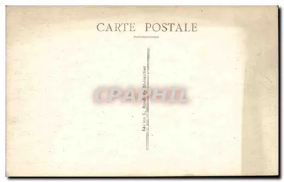 Ciron (Indre) — Zamek La Barre (Front północny) — Wydawnictwo L. Roullier St-Jaoultier — Rewers