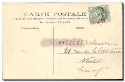 Scoury — Castelo de Cors — Quesnel, fot. Argenton — Verso